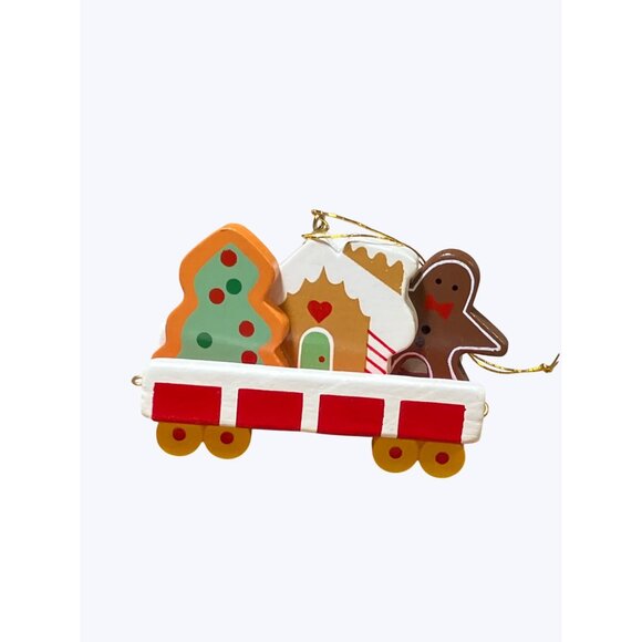 Avon Gift Collection Christmas Train Cookie Car Ornament - Picture 5 of 11